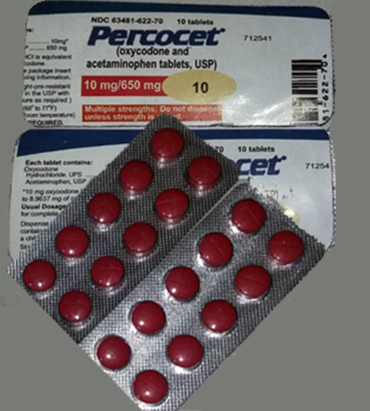 Percocet 10/325 Mg – Generic